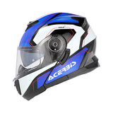 ACERBIS CASCO MODULAR SEREL 22.06 AZUL BLANCO