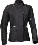 IXON BALDER LADY Textil Turismo Aventura Moto Chaqueta Negra