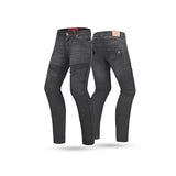 BELA ROSEKIN Denim Jeans Moto Senhora Calcas CE Vaquero Preto