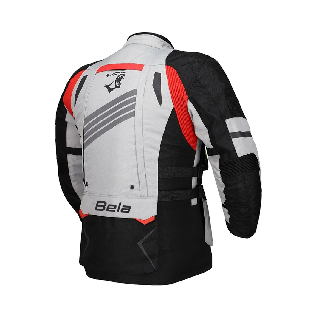 BELA Hailstorm Casacos De Moto Textil Gelo Preto Amarelo Fluor – 3 – Maximomoto PT