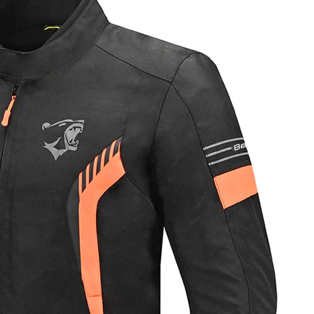 BELA BRADLEY Moto Homem Casacos Preto Laranja – 5 – Maximomoto PT