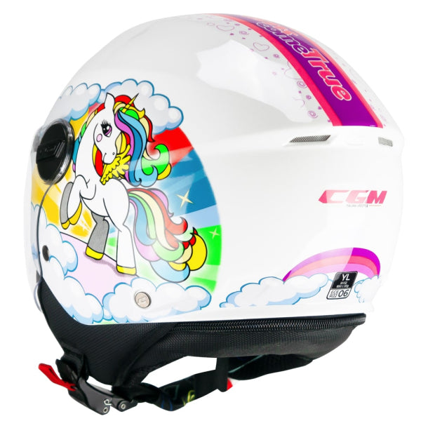 CGM 261D MINI DREAMS JET CASCO Bianco Fuchsia Celeste – 2 – Maximomoto PT