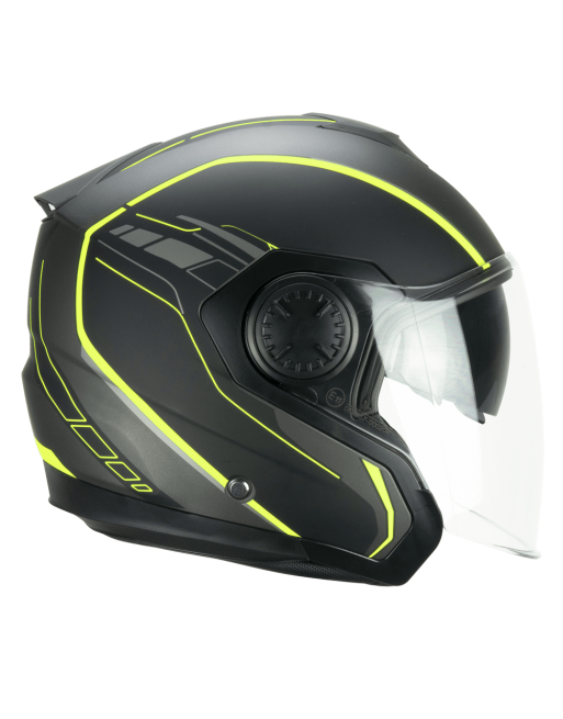 SKA-P - 1DG JET TOUR RACE Grafite Giallo fluo satinato – 1 – Maximomoto PT