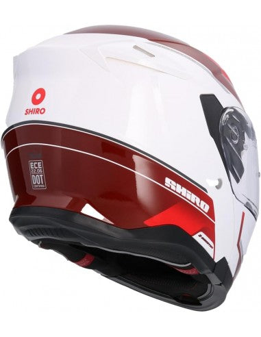 SHIRO DISCOVER ROYAL Moto Modular Capacete Vermelho – 3 – Maximomoto PT