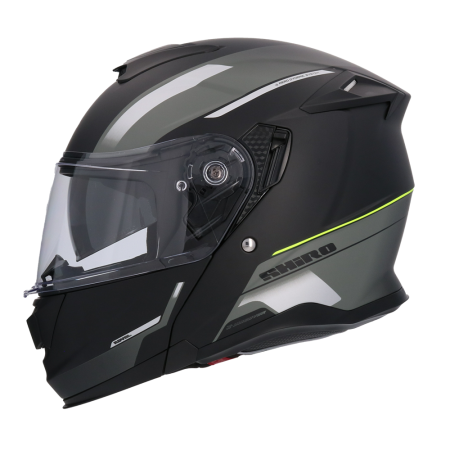 SHIRO DISCOVER ROYAL Moto Modular Capacete Preto Matt Verde – 3 – Maximomoto PT