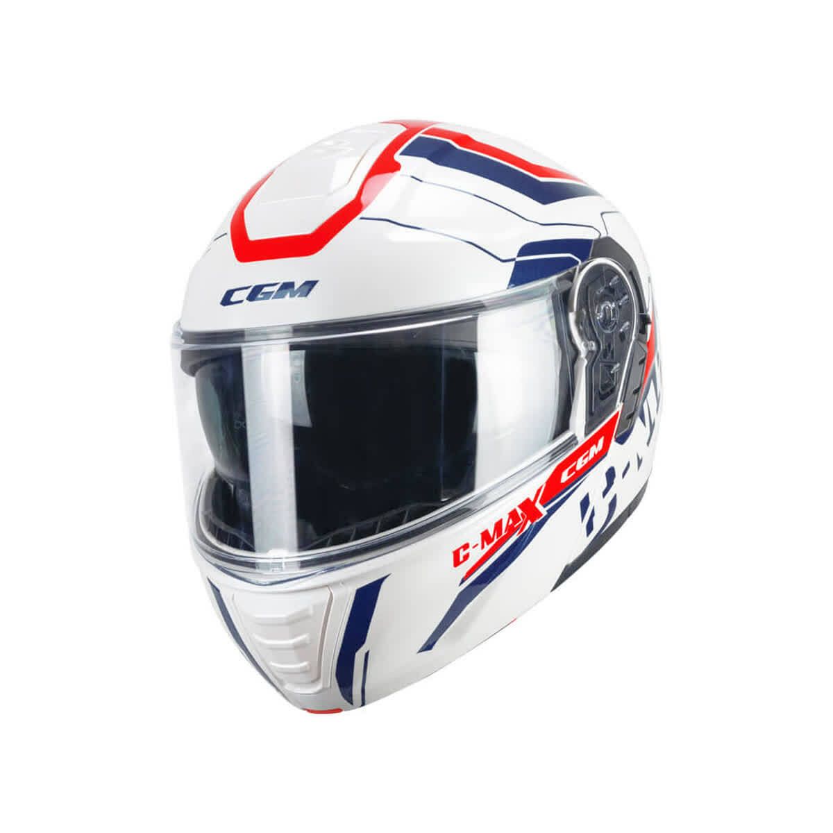 CGM 569G C-MAX City De Moto Casco Modular Azul Blanco Rojo – 3 – Maximomoto PT