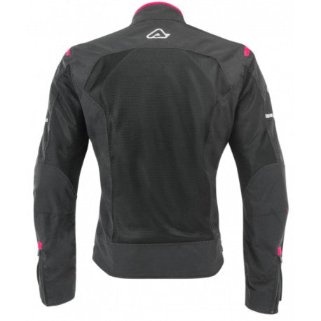 ACERBIS RAMSEY VENTED 2.0 CE CHAQUETA DE MUJER NEGRO/ROSA