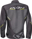 IXON DRACO Hombre Moto Textil Chaqueta Antracita Gris Amarillo
