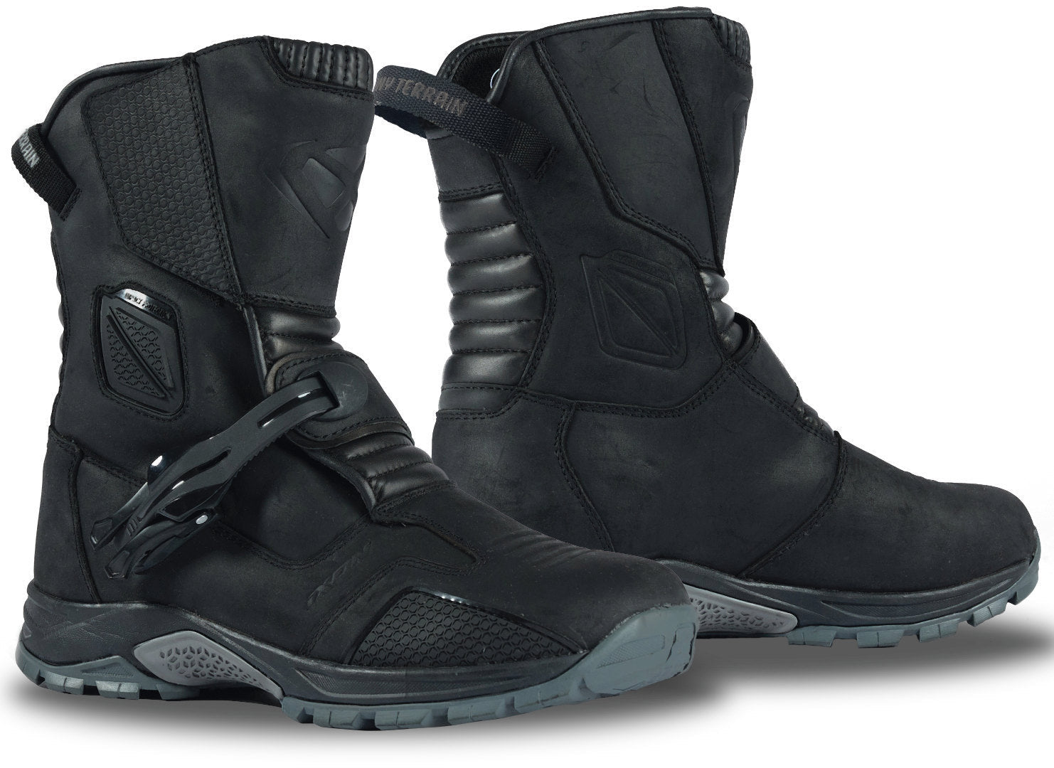 IXON KLAY WP MEN'S ADVENTURE RUNNING BLACK BOOTS – 1 – Maximomoto PT