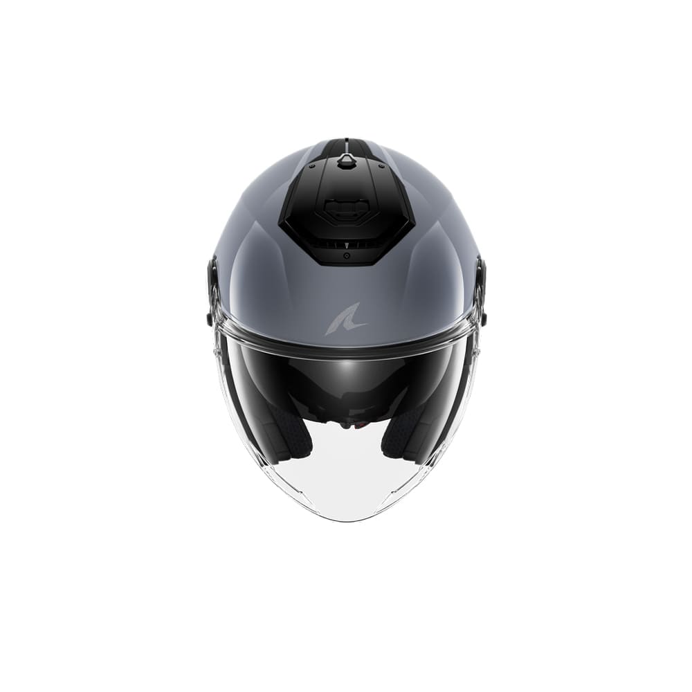 SHARK RS JET Motorcycle Helmet Silver Gun – 2 – Maximomoto PT