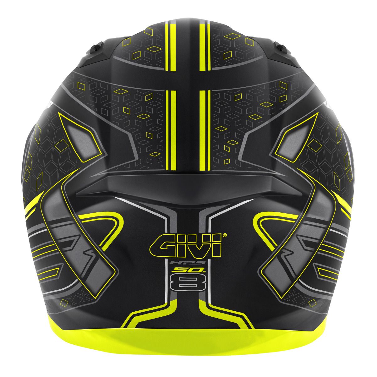 GIVI 50.8 Mystical Moto Integral Casco Negro Amarilla Titani – 5 – Maximomoto PT