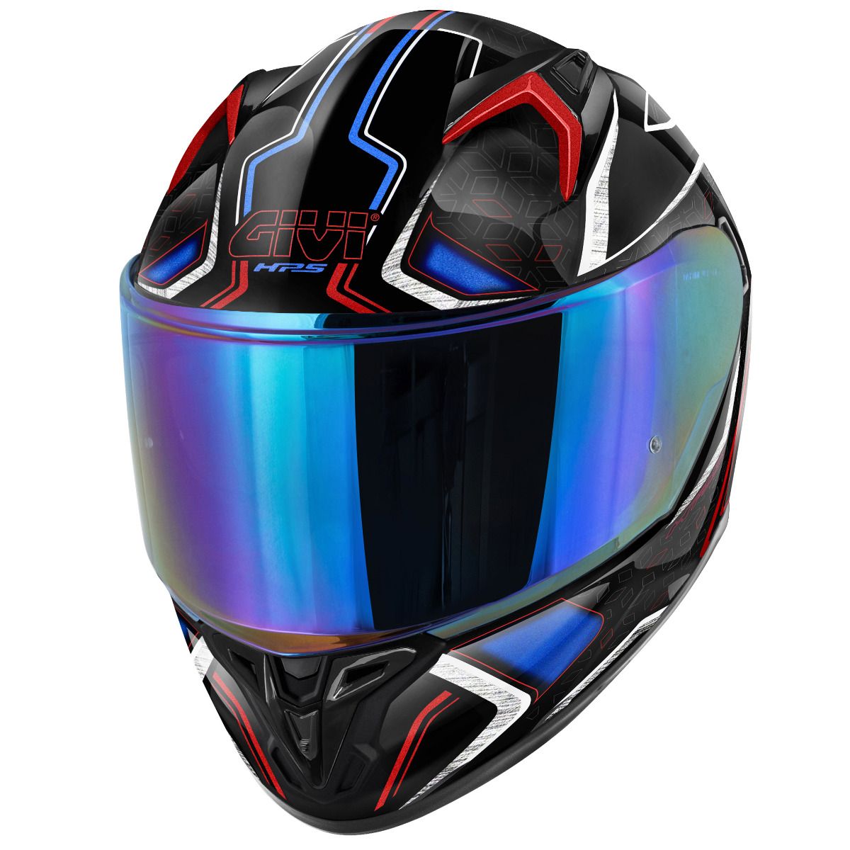 GIVI - CASCO FULL 508/MYSTICAL NEGRO/ROJO-AZUL.METAL – 1 – Maximomoto PT