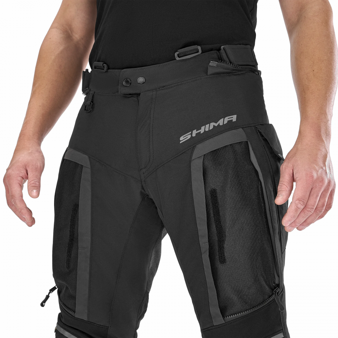 SHIMA HERO 2.0 HOMEM CALCAS DE MOTO TEXTIL PRETO – 7 – Maximomoto PT