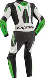 IXON JACKAL 1 PIEZA HOMBRE MOTO CARRERAS TRAJE DE CUERO NEGRO BLANCO VERDE