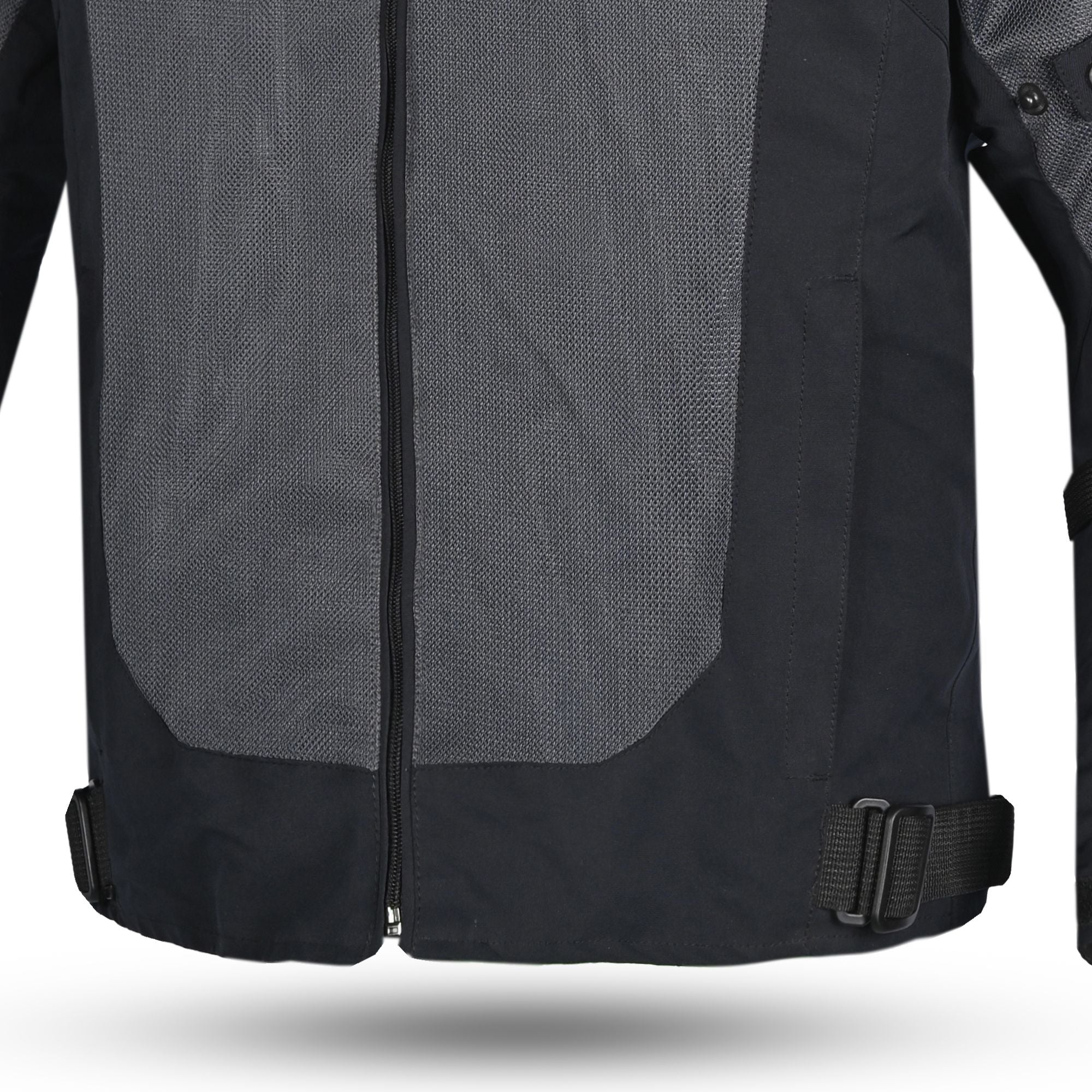 R-TECH SPIRAL MESH Motorcycle Jackets Black Gray Fluorescent Green – 4 – Maximomoto PT