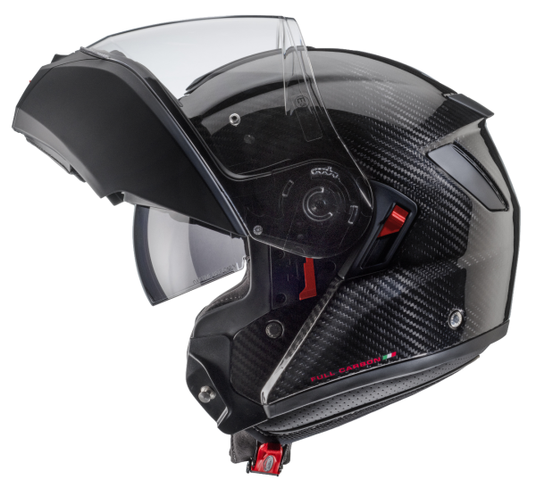Caberg Levo X Carbon Folding Helmet for Touring Motorcycle, Black – 3 – Maximomoto PT