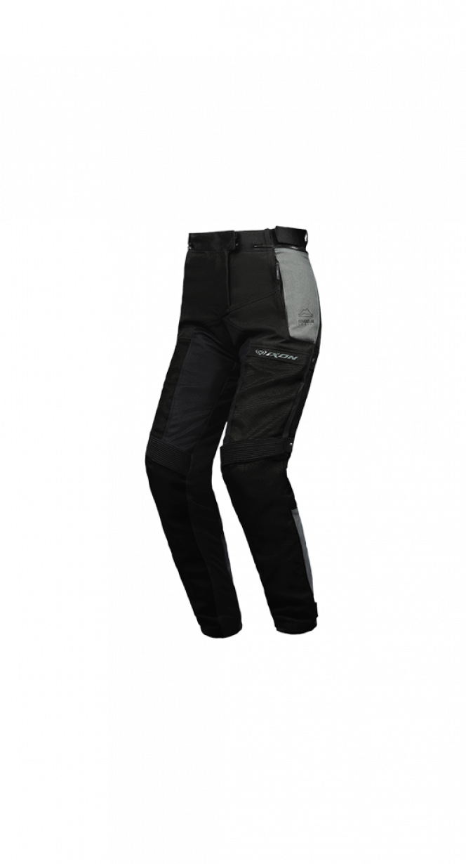 IXON M-NJORD PT MOTO PANTALONES HOMBRE VERDE TÁCTICO NEGRO AMARILLO