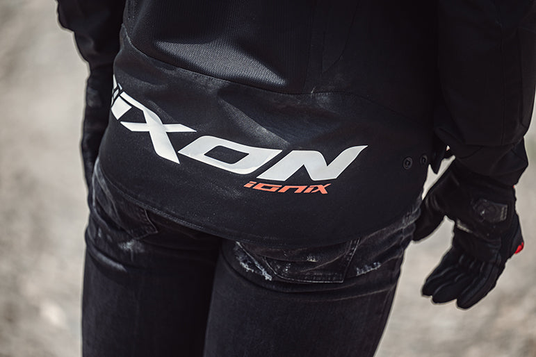 IXON IONIX Verano Motorcycle Textile Chaqueta Black White – 8 – Maximomoto PT