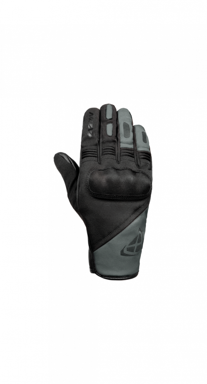IXON PRO OSLO MOTORCYCLE LEATHER GLOVES BLACK – 1 – Maximomoto PT