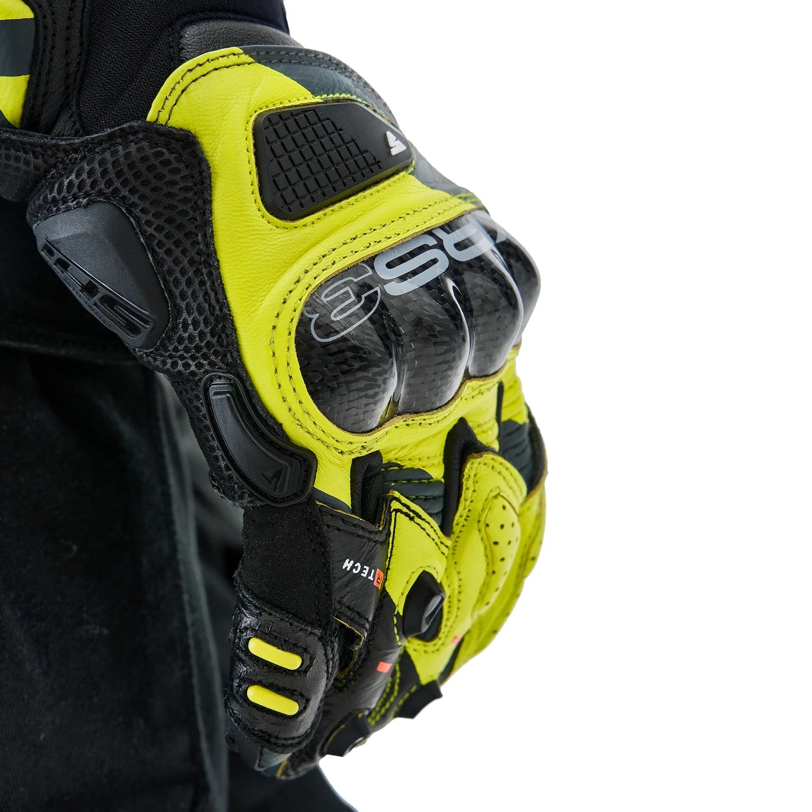 SHIMA XRS-3 SHORT HOHOMEMS CORRIDA LUVAS PRETO AMARELO FLUO – 10 – Maximomoto PT