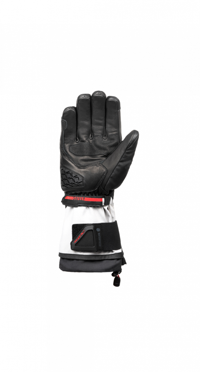 IXON PRO RAGNAR VERY HOT TECHNICAL GLOVES BLACK GREY RED – 2 – Maximomoto PT
