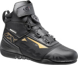 IXON RANKER WP MULHER CORRIDA BOTAS DOURADAS PRETAS