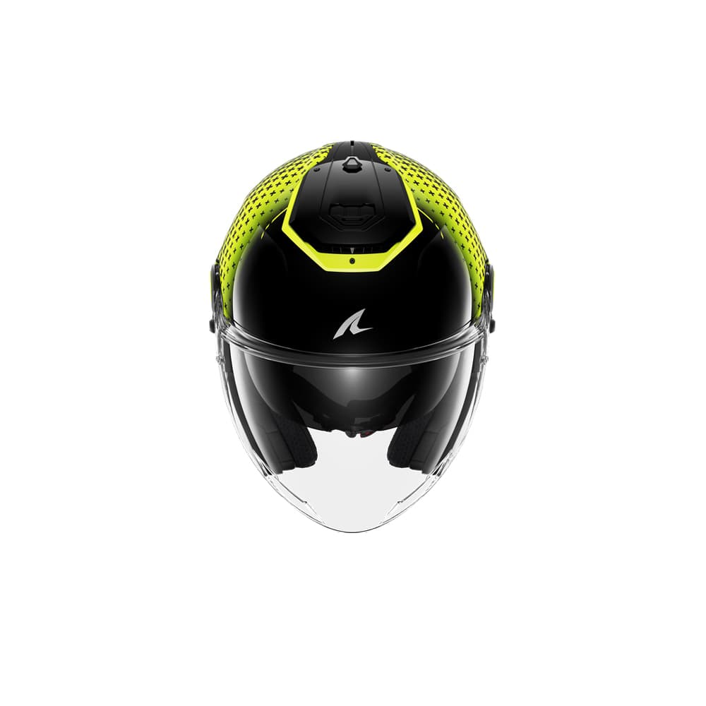 SHARK RS JET Motorcycle Helmet Black Yellow Silver – 2 – Maximomoto PT