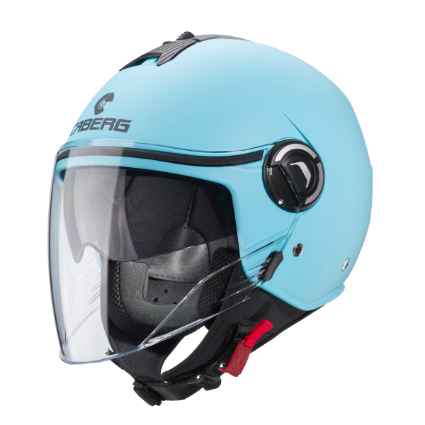 CABERG IVIERA V4X Casco De Moto Jet Azul Claro Mate – 1 – Maximomoto PT