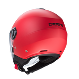CABERG IVIERA V4 X Casco De Moto Jet Urbano Rojo Mate