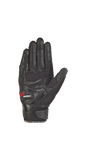 IXON RS RISE AIR ROADSTER MOTOCICLETA HOMEM LUVAS PRETAS
