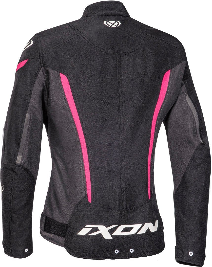 IXON STRIKER ROADSTER Textil Mujer Moto Chaqueta Antracita Preto Fushia – 2 – Maximomoto PT