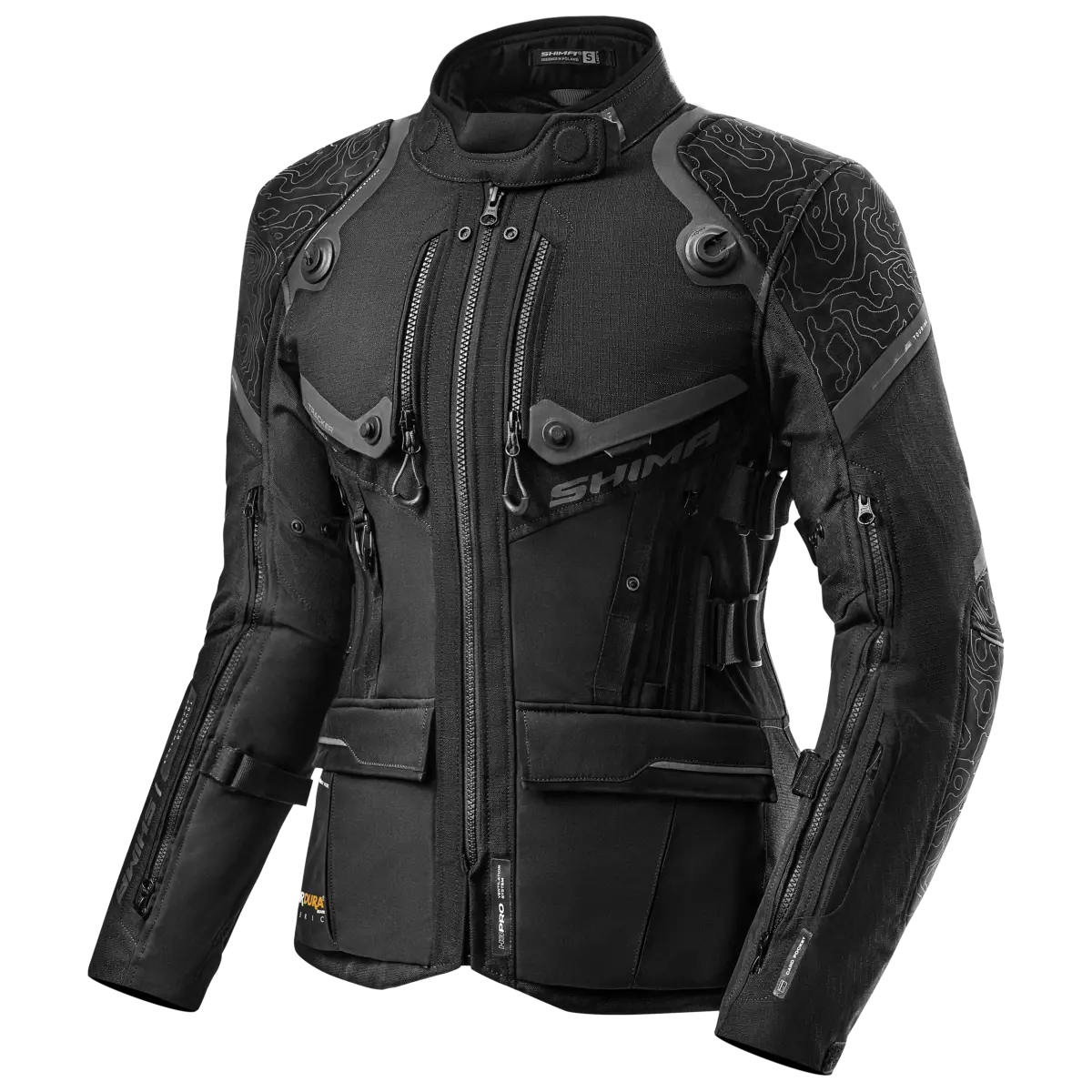 SHIMA TRACKER SENHORA DE MOTO CASACOS PRETO – 1 – Maximomoto PT