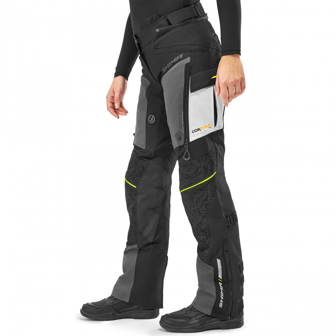 SHIMA TRACKER TURISMO DE MOTO SENHORA CALCAS PRETO GRIS – 6 – Maximomoto PT