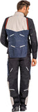 IXON EDDAS Moto Textil Turismo Chaqueta Grege/Azul Marino/Negro