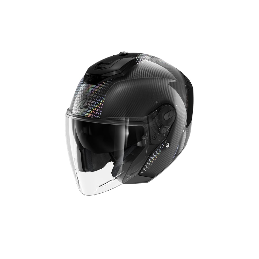 Shark RS JET CARBON Motorcycle Helmet, Iridescent Carbon – 1 – Maximomoto PT