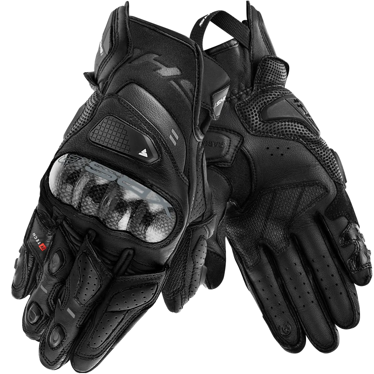 SHIMA XRS-3 MEN'S SHORT RACING GLOVES BLACK – 1 – Maximomoto PT