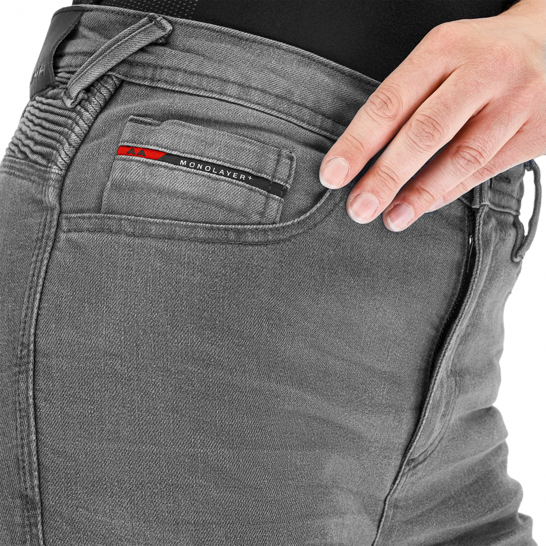 SHIMA ZENITH VAQUEROS DE MOTO MUJER GRIS – 7 – Maximomoto PT